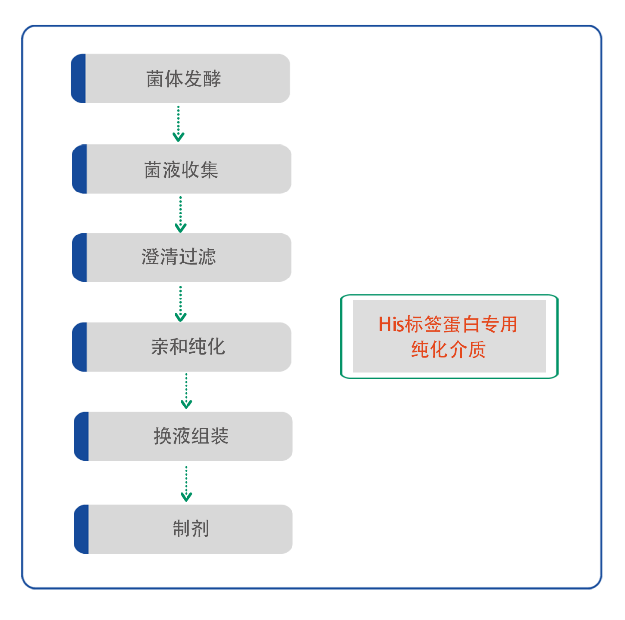 口蹄疫疫苗純化工藝路線之重組標簽蛋白工藝